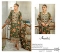 ANEELA's - Printed Shirt & Chiffon Dupatta 3Pc Lawn Dress