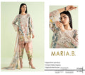 MARIA. B - Printed Shirt & Chiffon Dupatta 3Pc Lawn Dress