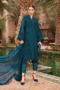 MARIA. B -  Embroidered & Embroidered Dupatta 3pc Lawn Dress