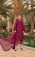 MARIA. B -  Embroidered & Embroidered Dupatta 3pc Lawn Dress