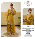 URGE|Embroided|2pc