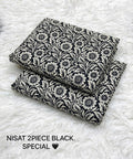 Nishat - Black & White - 2pc Lawn