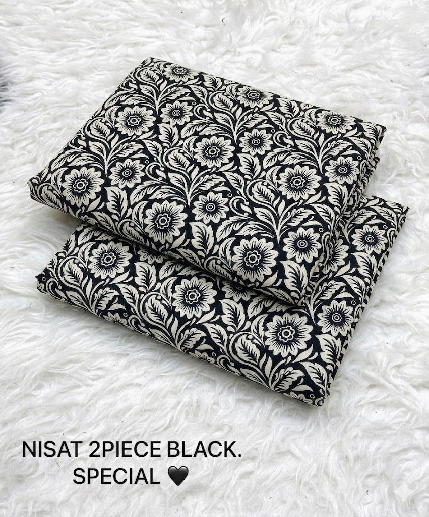 Nishat - Black & White - 2pc Lawn