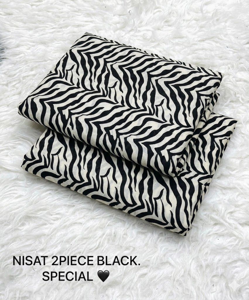 Nishat - Black & White - 2pc Lawn