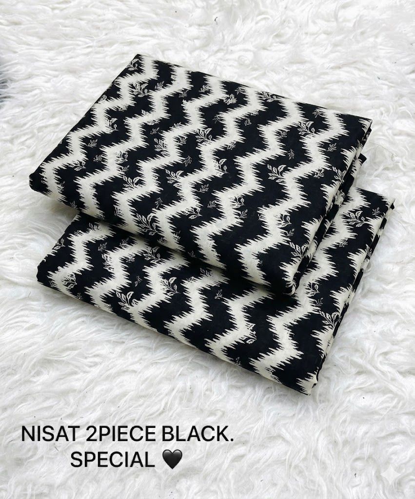 Nishat - Black & White - 2pc Lawn
