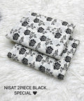 Nishat - Black & White - 2pc Lawn