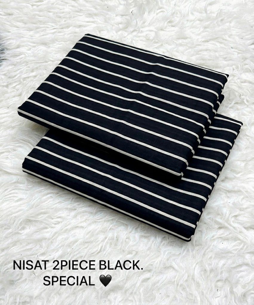 Nishat - Black & White - 2pc Lawn