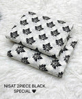 Nishat - Black & White - 2pc Lawn