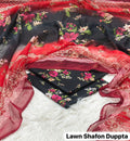 Maria.B Printed 3pc Lawn with Sheffon Duppata