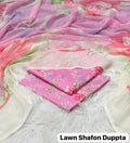 Maria.B Printed 3pc Lawn with Sheffon Duppata