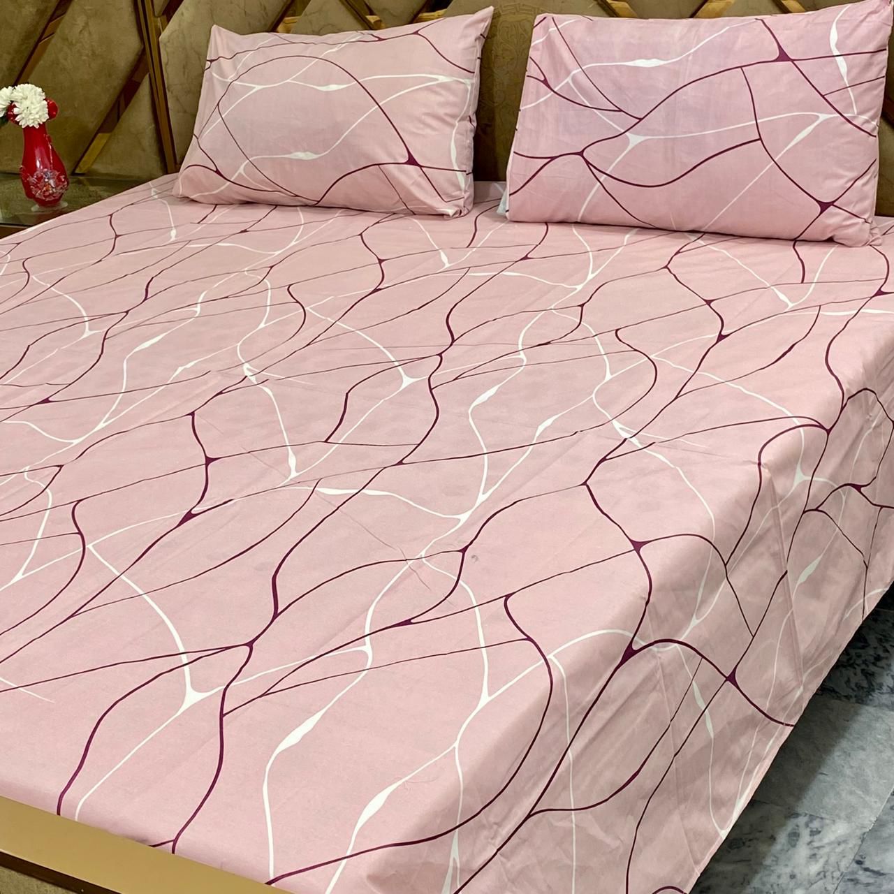 Pure Cotton Bedsheet | Double Bedsheet | King Size