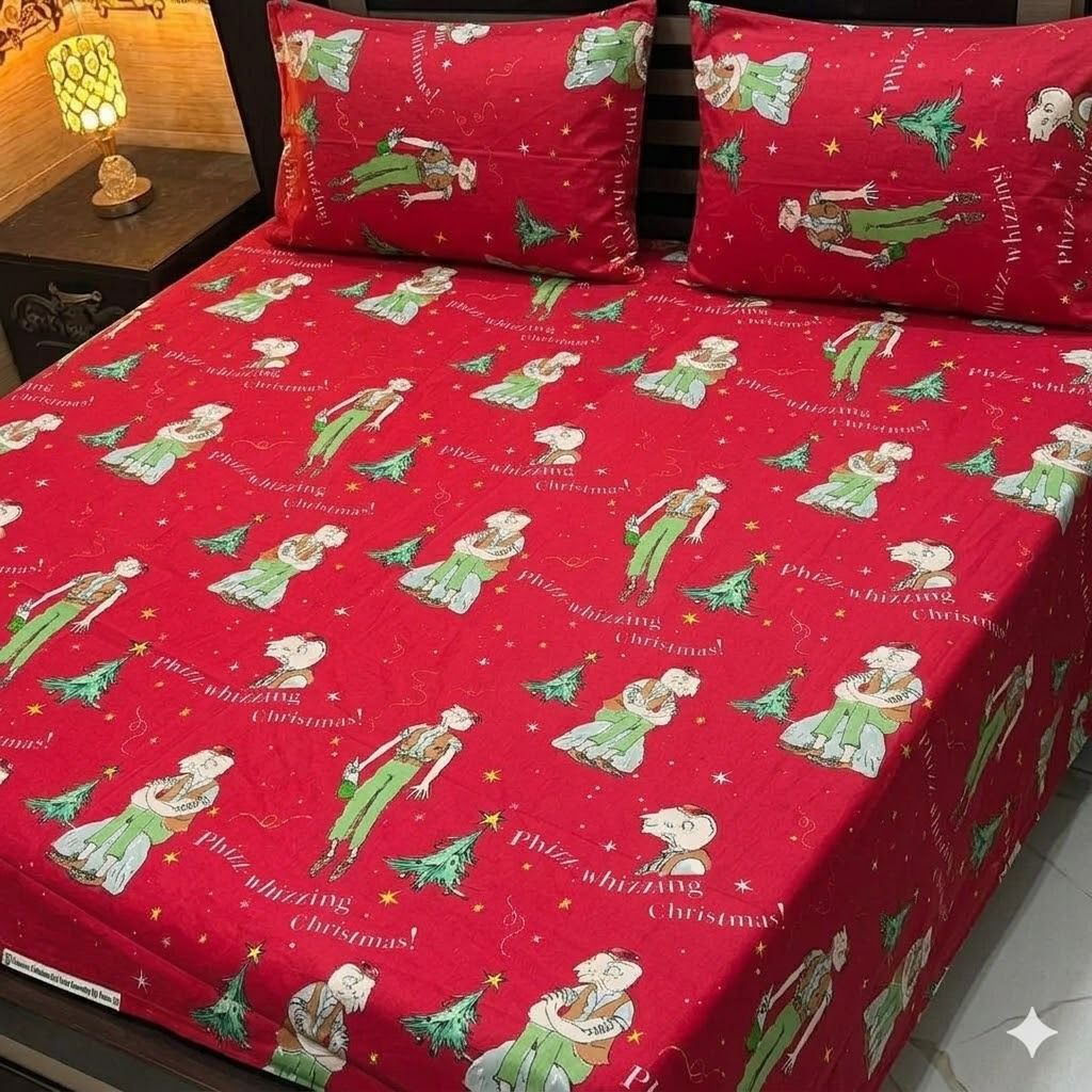 Pure Cotton Bedsheet | Double Bedsheet | King Size