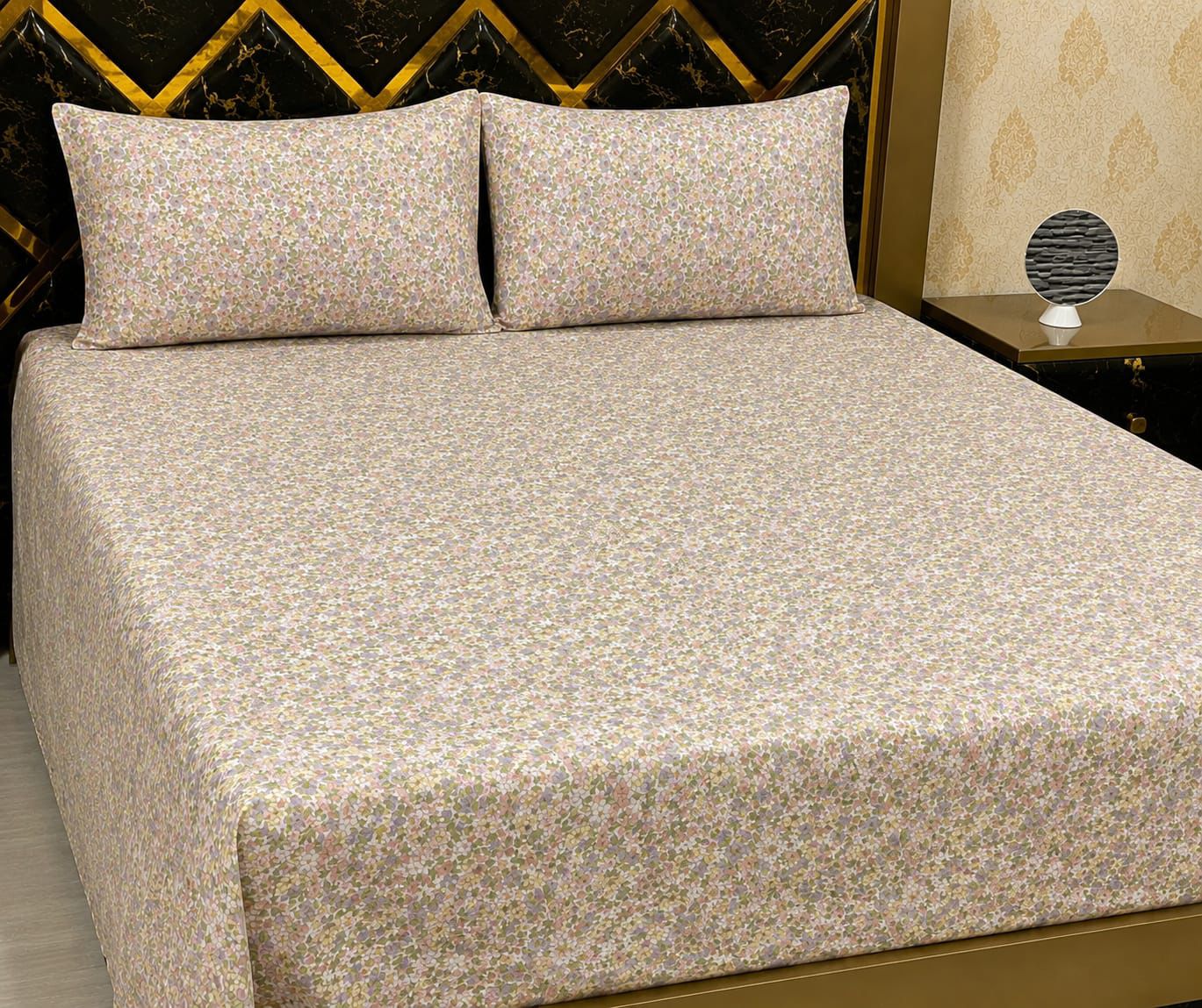 Pure Cotton Bedsheet | Double Bedsheet | King Size