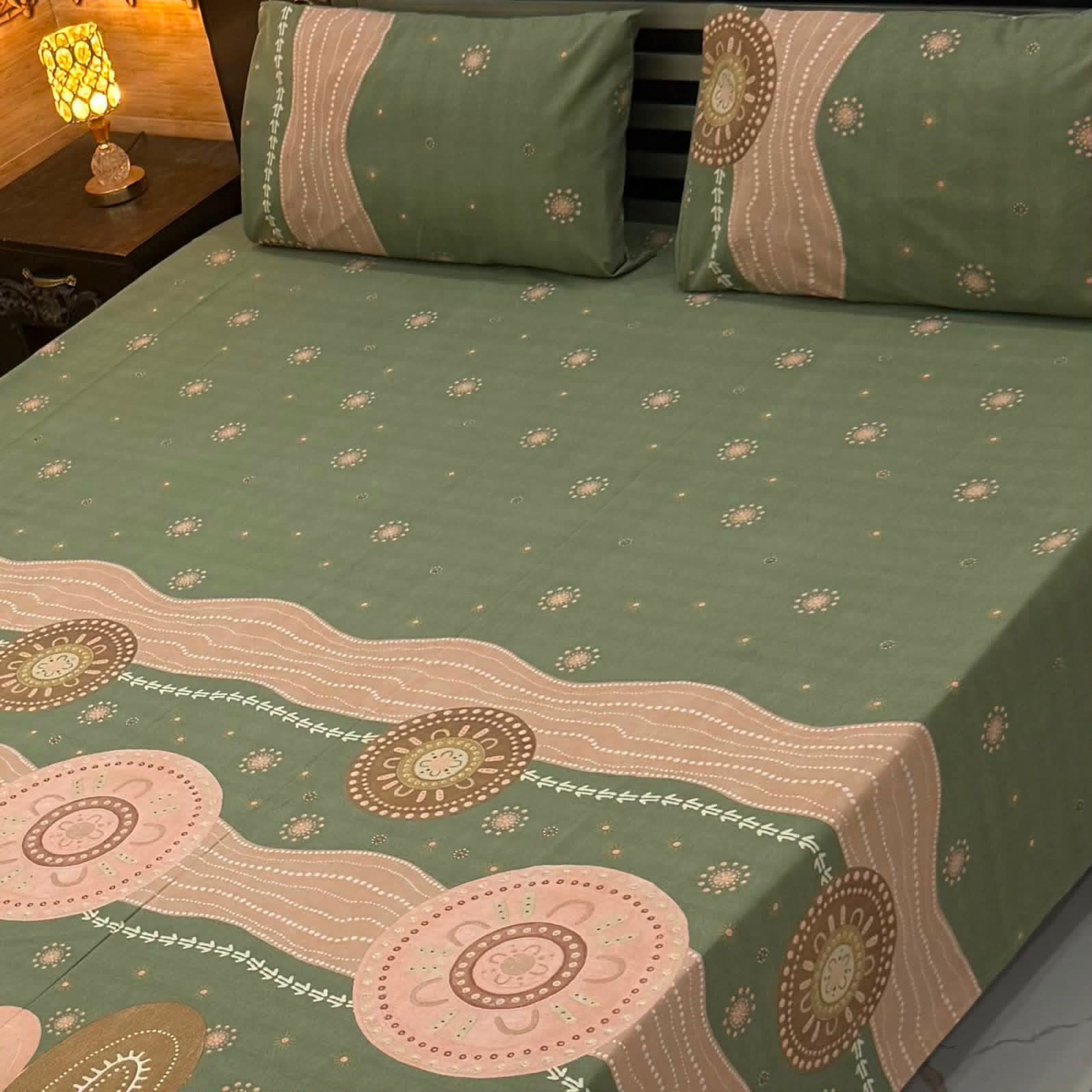 Pure Cotton Bedsheet | Double Bedsheet | King Size