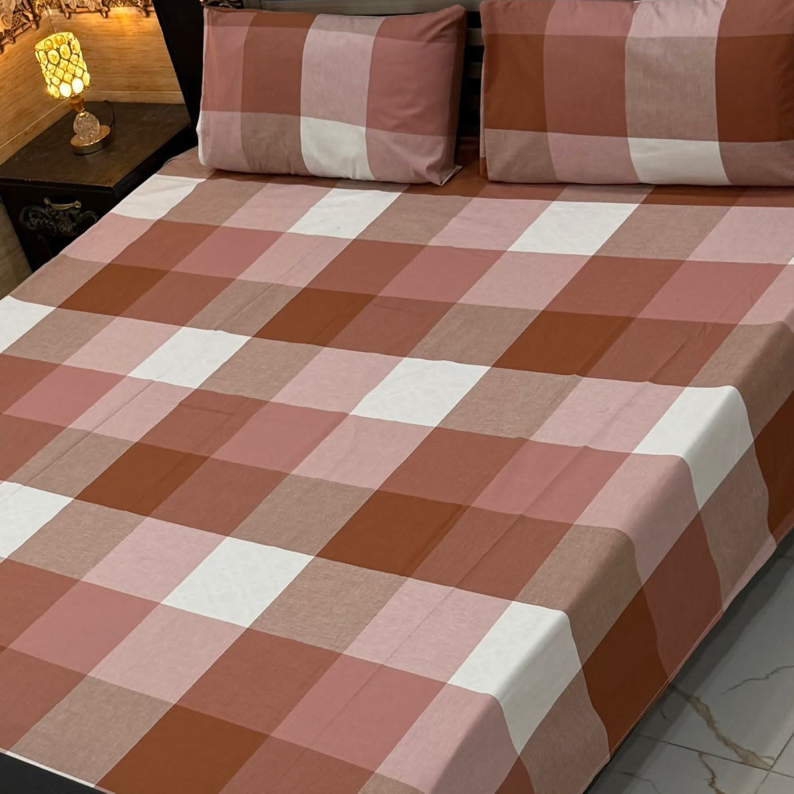 Pure Cotton Bedsheet | Double Bedsheet | King Size