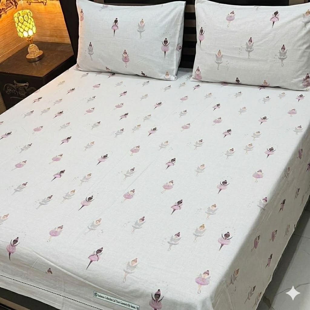 Pure Cotton Bedsheet | Double Bedsheet | King Size