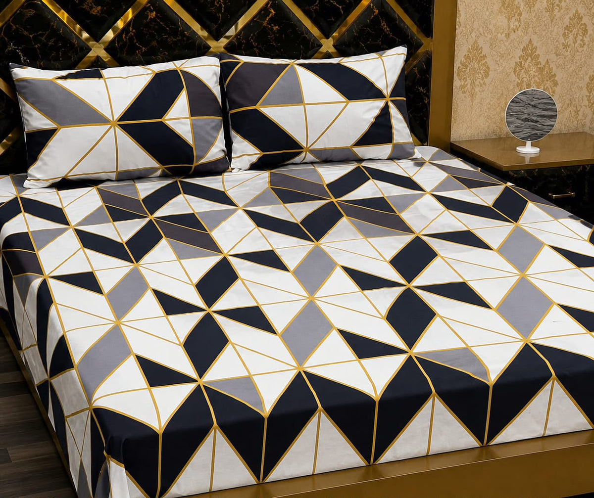Pure Cotton Bedsheet | Double Bedsheet | King Size