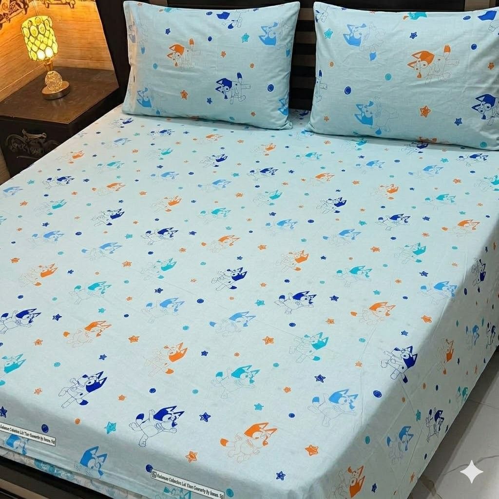 Pure Cotton Bedsheet | Double Bedsheet | King Size