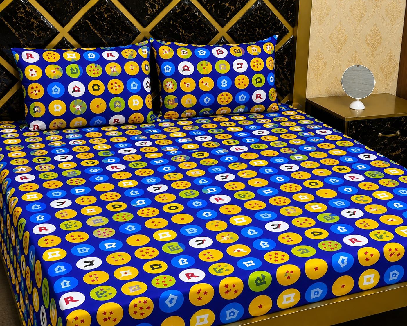 Pure Cotton Bedsheet | Double Bedsheet | King Size