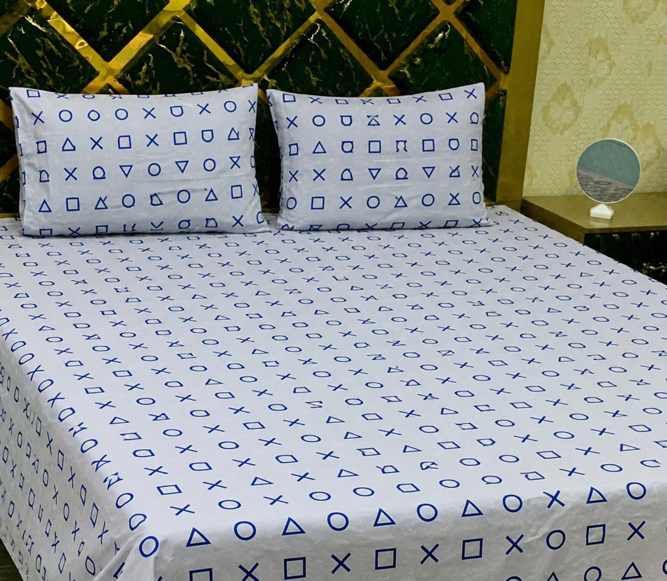 Pure Cotton Bedsheet | Double Bedsheet | King Size