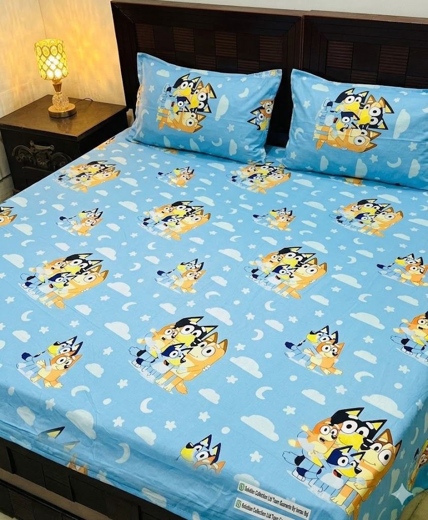 Pure Cotton Bedsheet | Double Bedsheet | King Size