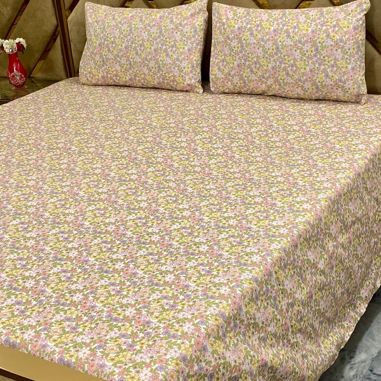 Pure Cotton Bedsheet | Double Bedsheet | King Size
