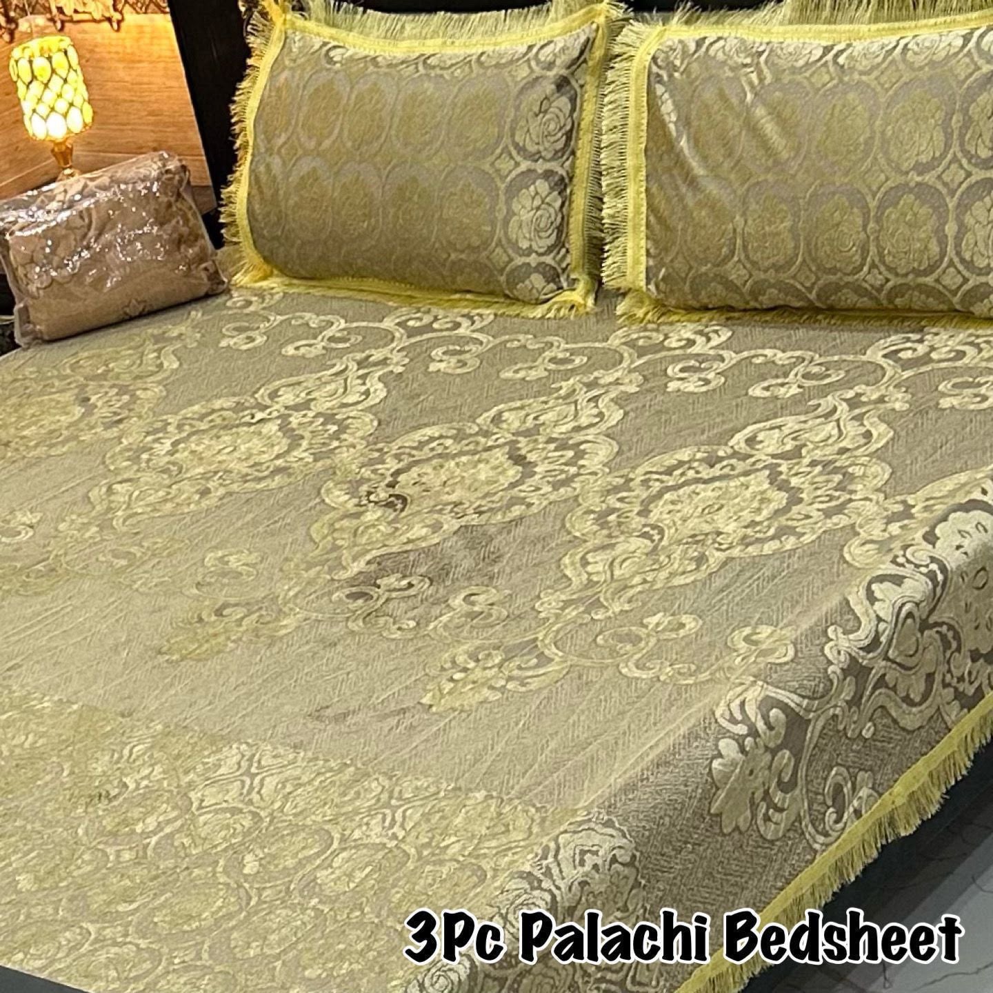 Palachi Bedsheet - 3pc - Double - King Size