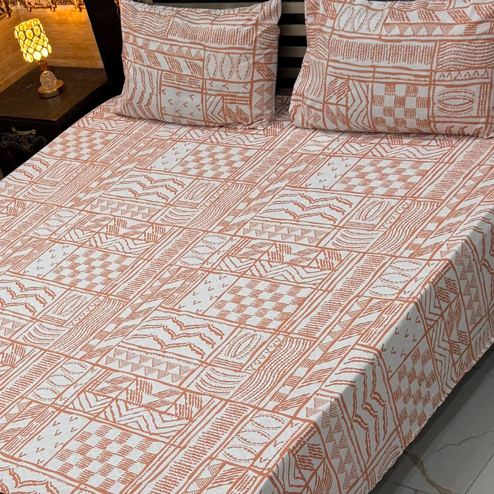 Pure Cotton Bedsheet | Double Bedsheet | King Size